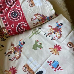 Cowboy sheet set